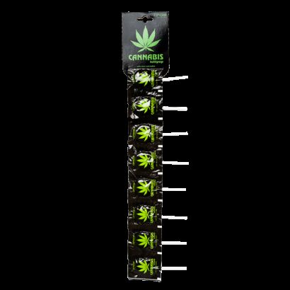 Cannabis Flat Lollipops Strip