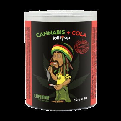 Cannabis Cola Lollipops Tube