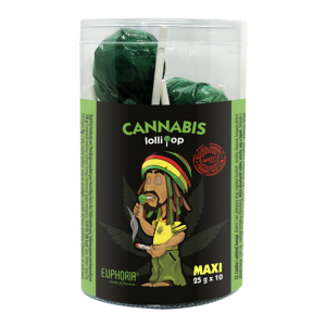 Cannabis Maxi Lollipops Tube
